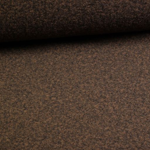 Bouclé mohair Melange Bruin