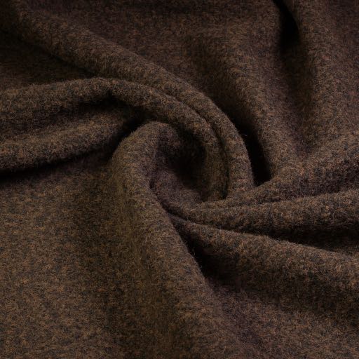 Bouclé mohair Melange Bruin