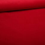 Fluweel / Velvet meubelstof Rood
