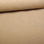 Fluweel / Velvet meubelstof Ecru