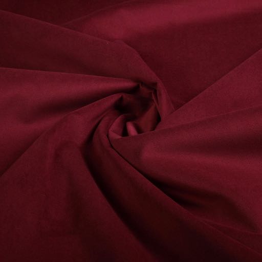 Fluweel / Velvet meubelstof Bordeaux
