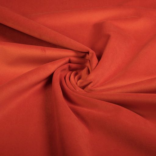 Fluweel / Velvet meubelstof Oranje